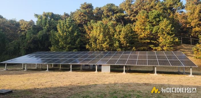 청주시, 수도시설 내 태양광 발전시설 설치로 에너지 자립 강화