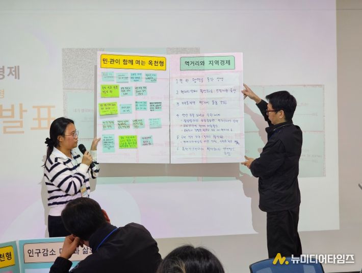 옥천군 공동의제발굴 민관 합동워크숍