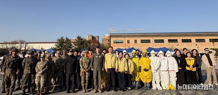 평택시, 생물테러 합동 모의훈련 통해 대응체계 점검