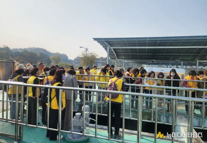 대한적십자사 흥덕구협의회 지북정수장 견학