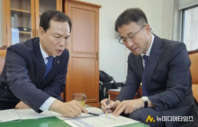 조병옥 음성군수, 국회 방문… 지역 핵심현안 예산 국비확보 총력