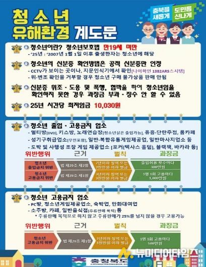 청소년유해환경 계도문(앞)