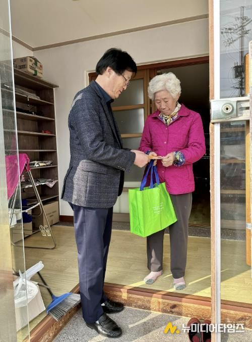 홍성군 광천읍, 순국선열의 달 기념 유가족 위문