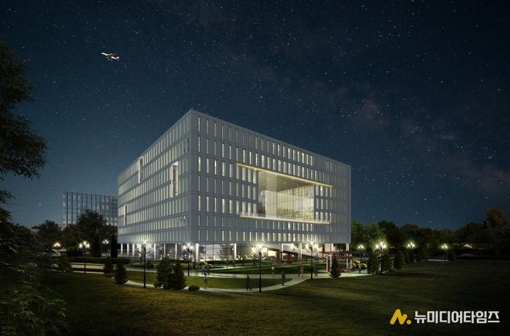 항공업무시설 조감도