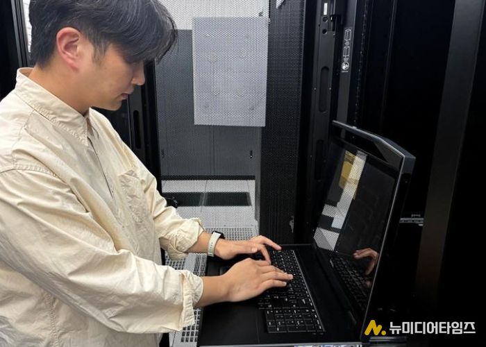 교육행정데이터통합관리시스템 점검 현장