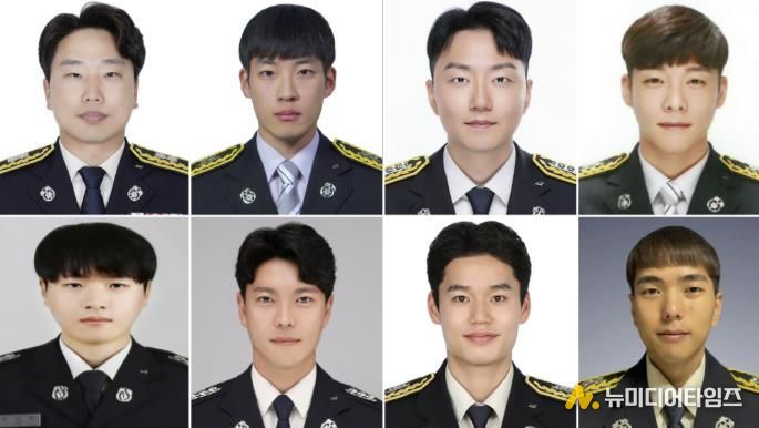 소방경 성국경, 소방장 김예준, 윤성준, 소방교 박원기, 소방교 이상현, 정석렬, 소방사 고현수, 윤도영