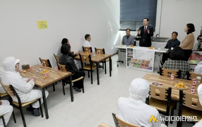 괴산군, 기업인과의 소통 강화 위해 기업현장간담회 개최