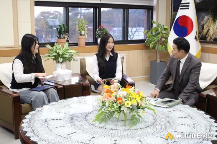 태안교육지원청, 학생기자단과 함께 교육의 미래를 말하다