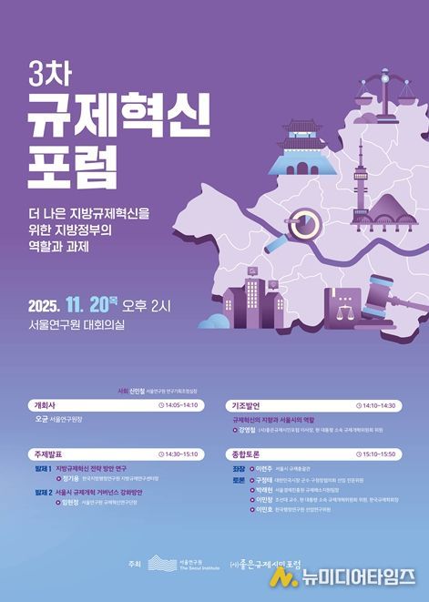 3차 규제혁신 포럼 포스터