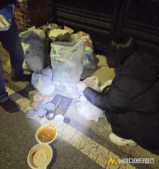 수원시 영통구, 쓰레기 무단투기 야간단속 실시