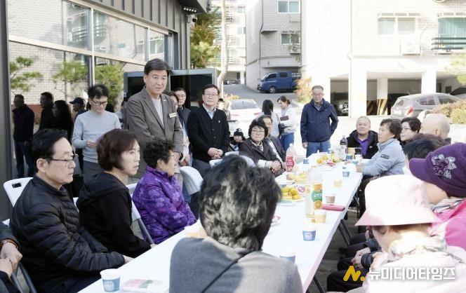 광주시, 문형2통 보행환경 개선…보도 설치 공사 완료