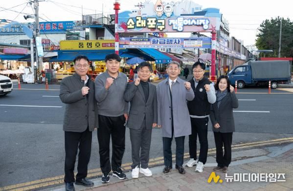 인천시의회 정해권 의장, 소래포구 어시장 화재 위험 현장점검