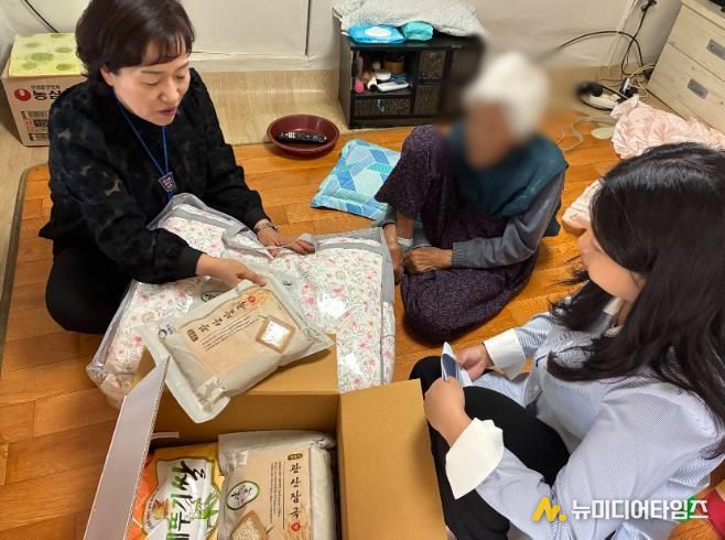 장흥군, 복지 사각지대 저소득층에 따뜻한 손길 전달