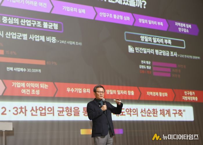 강릉시, 민선8기 2025년 시정설명회 개최