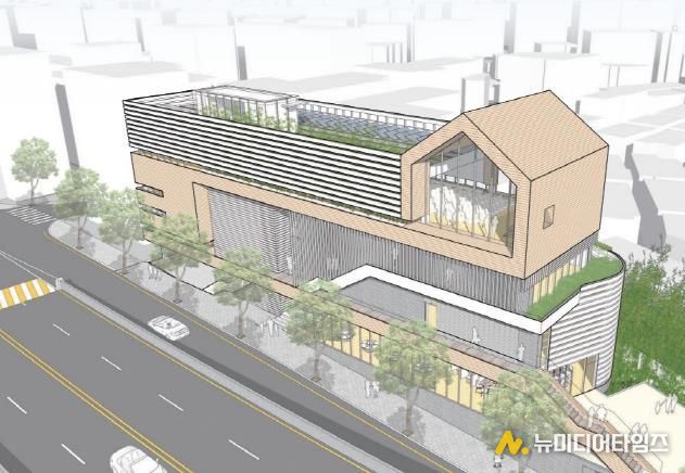 수궁동 청사 건립 설계공모 당선작 조감도
