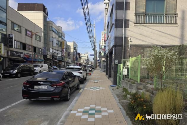 예산읍 산성리 역전로 전경