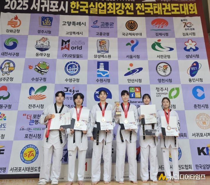 2025 한국실업최강전 전국태권도대회 참가