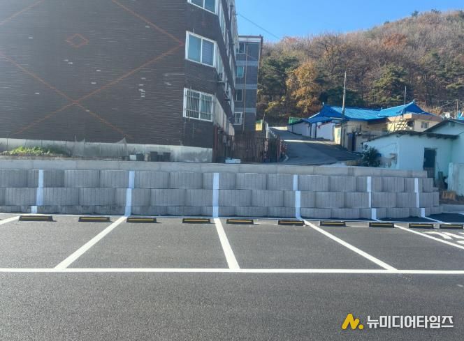 공주시, 공영주차장 내 수직주차선 도입