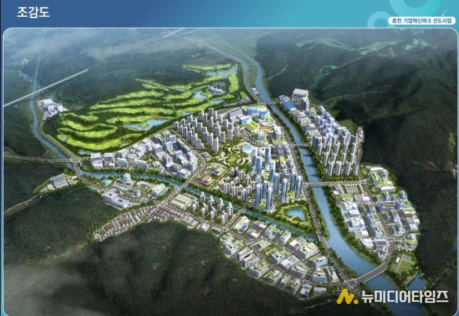 춘천기업혁신파크 조감도