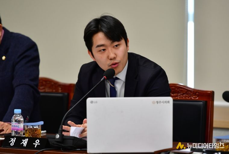 정재우 의원(행정안전위원회 발언사진)