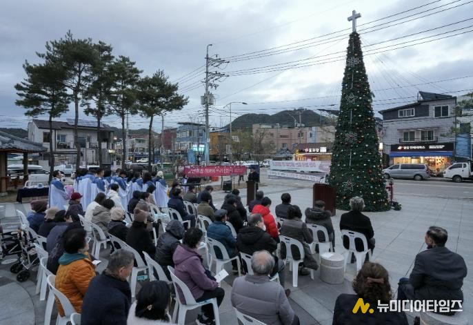양구군, 29일 군민 화합 성탄 트리 점등