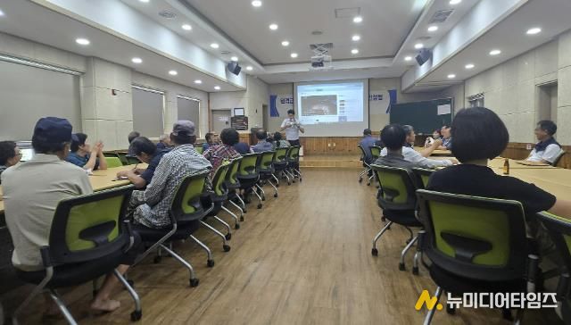 지난 6월 초록꿈틀마을에서 열린 워케이션 운영 전문성 강화를 위한 주민 역량강화 교육