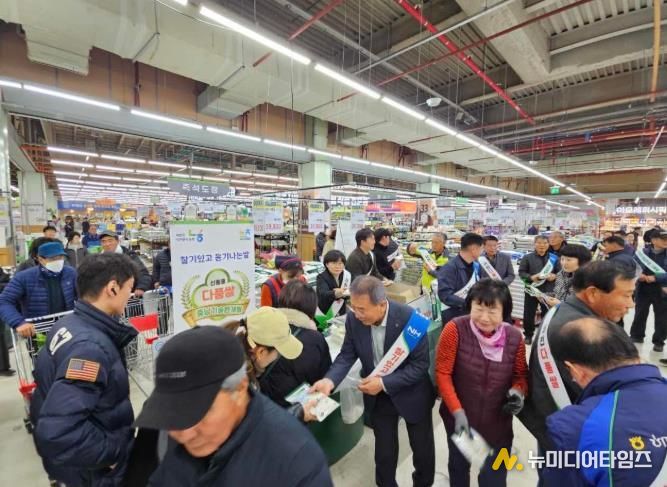 서천 다품쌀, 서울 소비자 공략 나서… 시식행사로 소비자 반응 호평