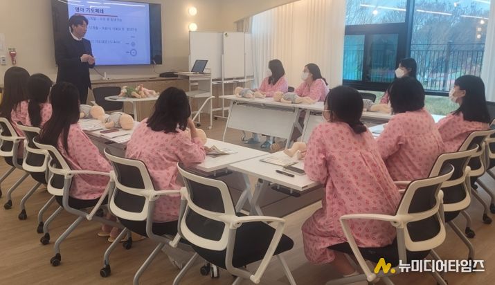 산모 프로그램 참여 사진