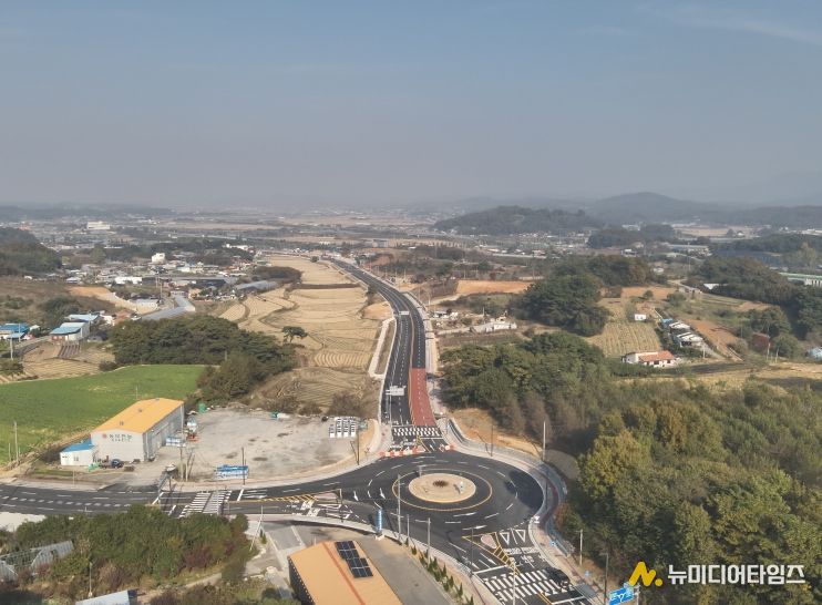 홍성 고암-역재 지방도 609호선 개통