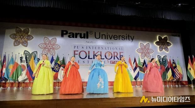 음성군 금빛국악예술단, 인도 세계 민속축제서 ‘우리의 소리’ 알려