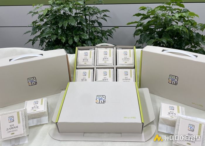 경기미 활용 프리미엄 소포장 선물 세트 출시