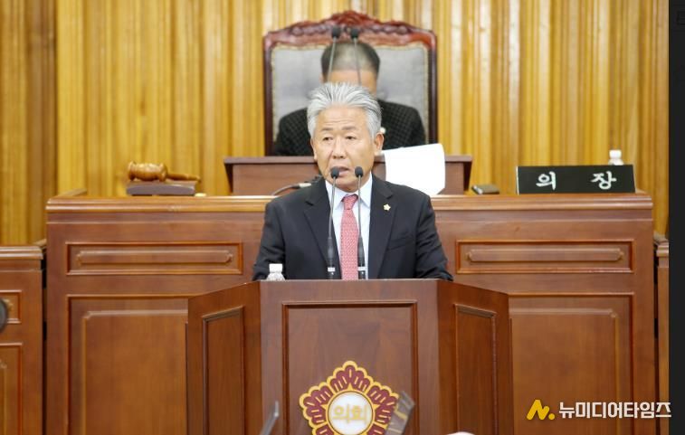 영광군의회 장기소 의원, 미래산업 TF팀 구성·양육친화주택 조성 제안