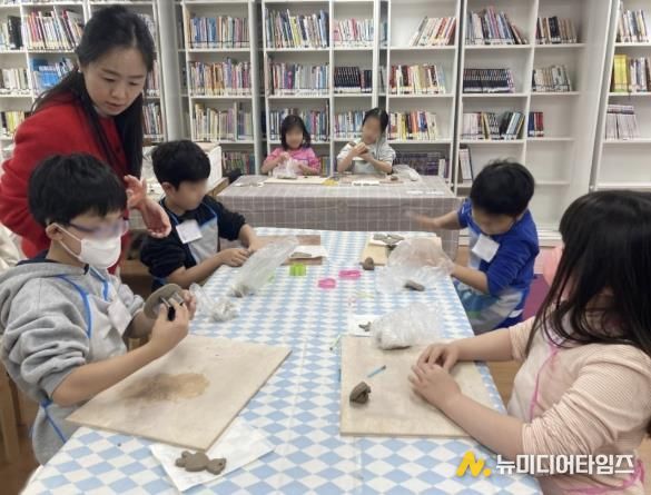 왕십리도선동 작은도서관 모습