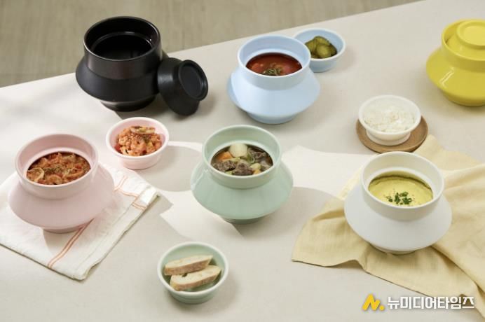 여주 도자기 공동 브랜드 나날에서 개발한 한끼솥밥 6종