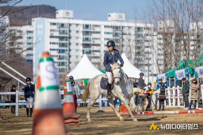 순천시, 제1회 팔마 유소년 승마대회