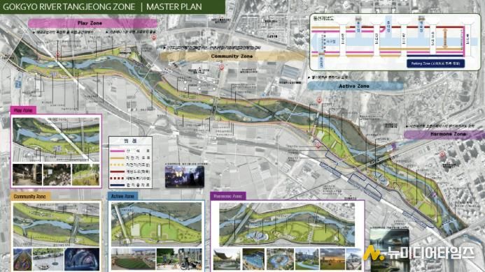 곡교천 탕정지구 연계사업 마스터플랜
