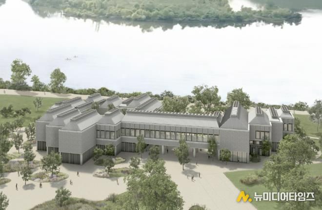 국립박물관 건립예상사진