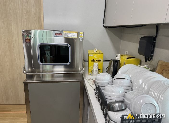 홍천군 경로당 식기세척기 설치 마무리(월운리)