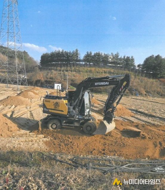 객토지원사업 모습