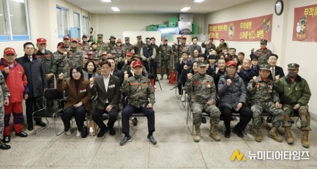 성남시의회, 성남시해병대전우회 송년회 참석