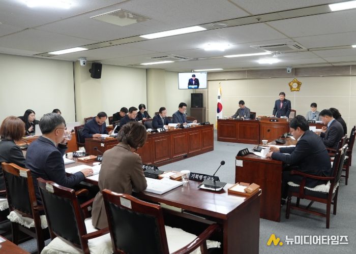 음성군의회, 12월 정례의원간담회 개최