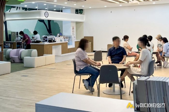 신곡1동 주민센터 카페