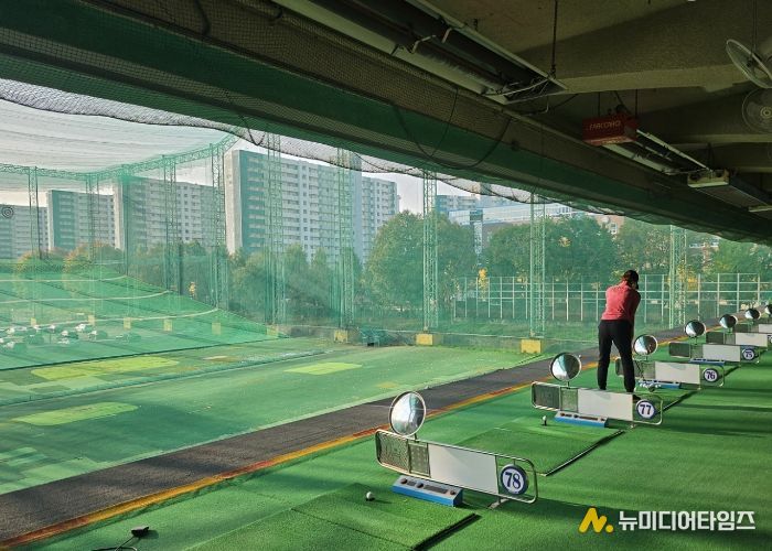 광명도시공사 광명골프연습장, 개보수 공사로 인한 임시 휴장