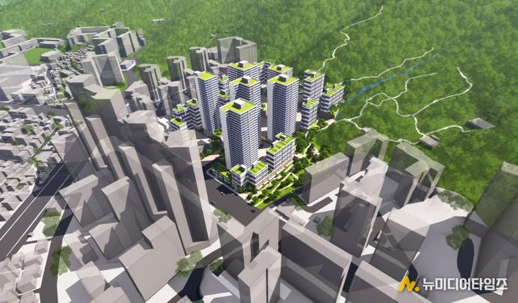 면목 9구역 조감도