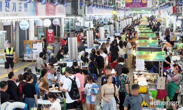 지난 8월 중앙시장 ‘동구夜놀자’ 현장 모습