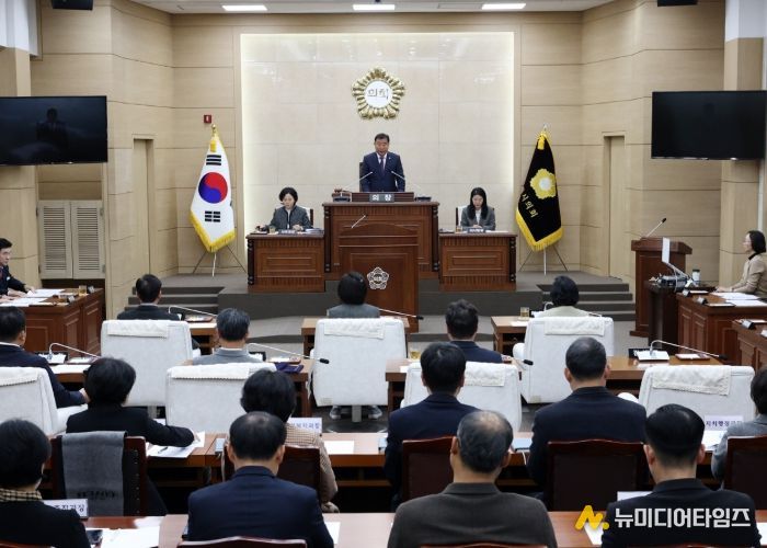 계룡시의회, 제185회 2차 정례회 모두 마무리