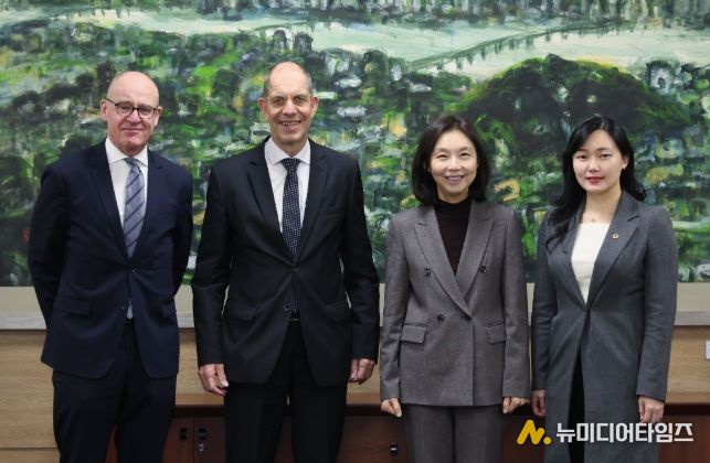 독일 콘라드 아데나워 재단 본부 부총재 접견