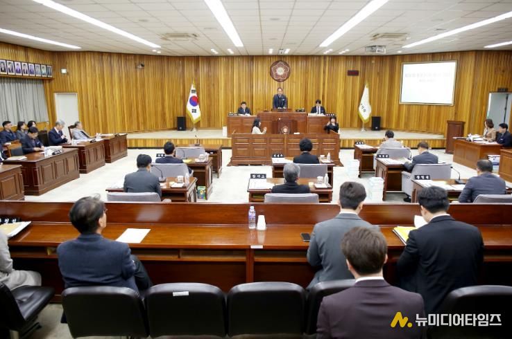 영광군의회, 제291회 제2차 정례회 폐회