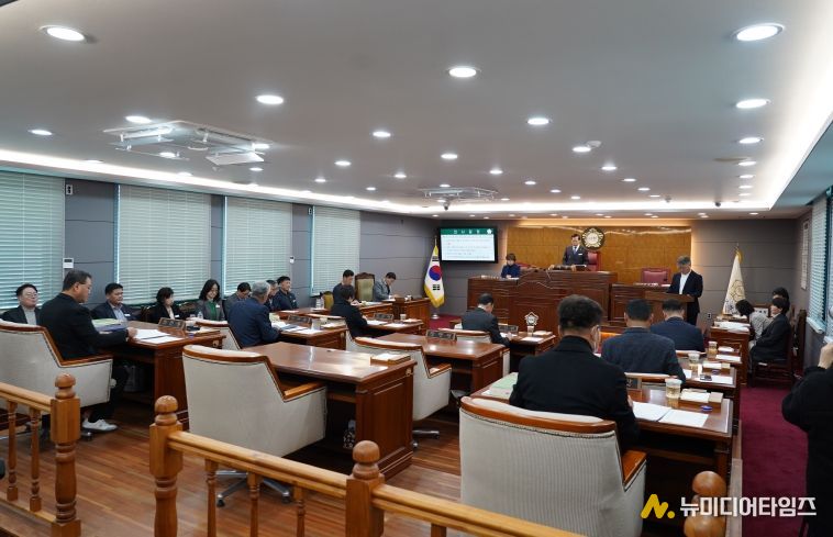 담양군의회 제341회 제2차 정례회 폐회