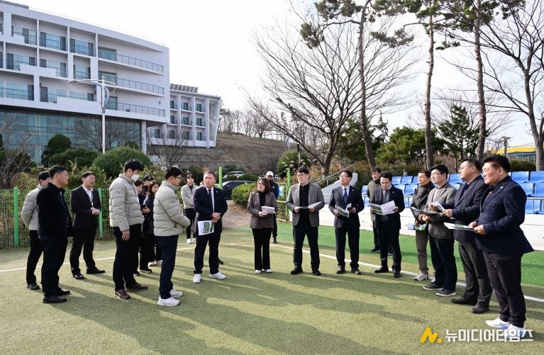 목포시의회 예산결산특별위원회, 2026년도 예산안 심사 위해 주요 사업 현장 점검 실시
